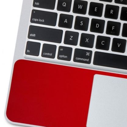 TwelveSouth SurfacePad - кожено защитно покритие за частта под дланите на MacBook Pro 13, Retina 13 (червен) 2