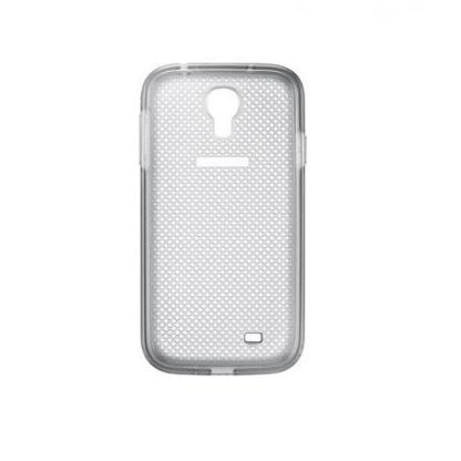 Samsung Cover EF-AI950B - оригинален TPU силиконов калъф за Samsung Galaxy S4 i9500 (черен-прозрачен) 2