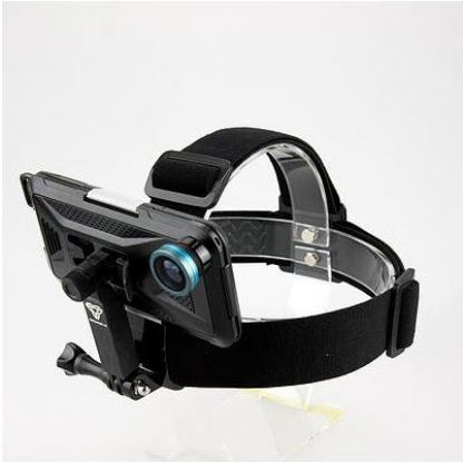 Armor-X Head Strap Mount X08 Type-M - лента за глава и каска за кейсовете на Armor-X (черен) 2