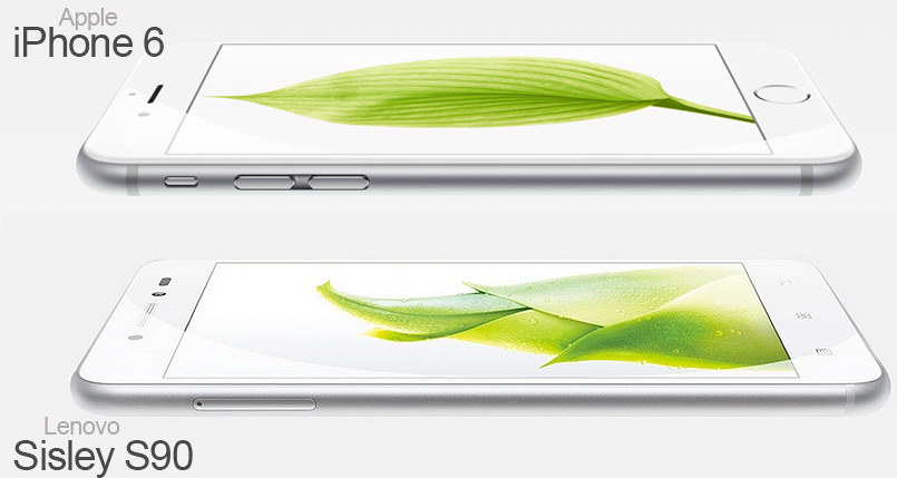 Lenovo S90 VS iPhone 6 цена